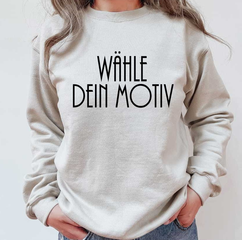 CREATILBA Sweatshirt MOTIV/FARBWAHL