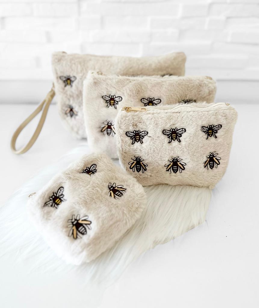 Edel Beauty/Kosmetiktasche BIENE-BEIGE