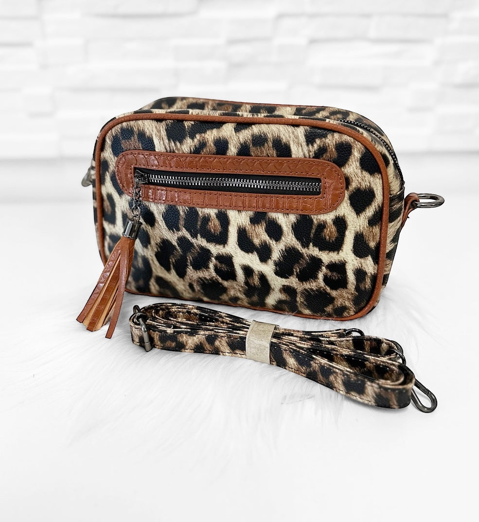 HANDTASCHE LeoStyle/Braun
