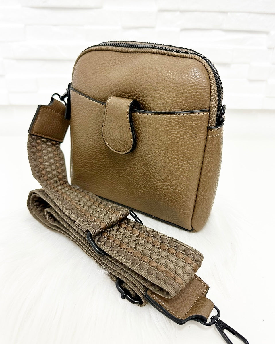 HANDTASCHE EDEL STYLE/BRAUN