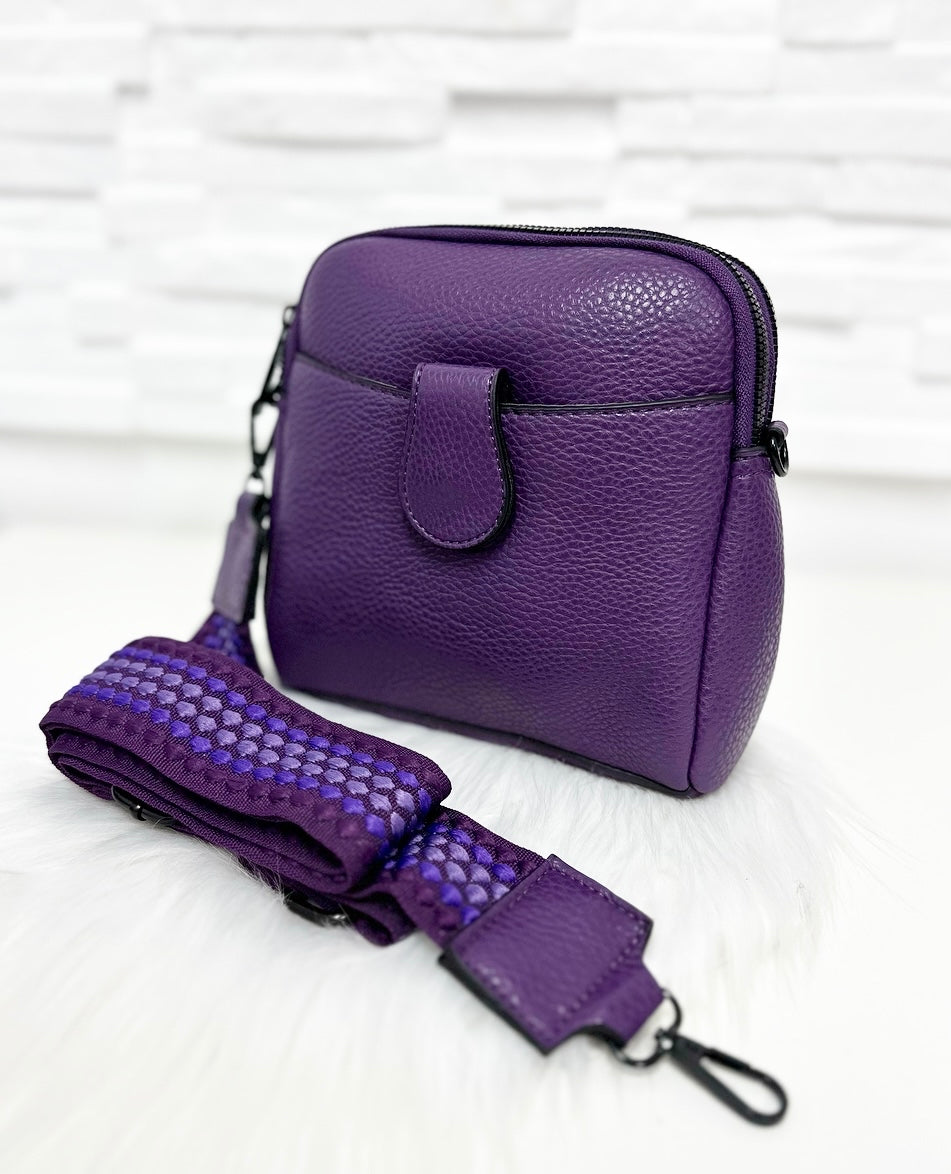 HANDTASCHE EDEL STYLE/LILA