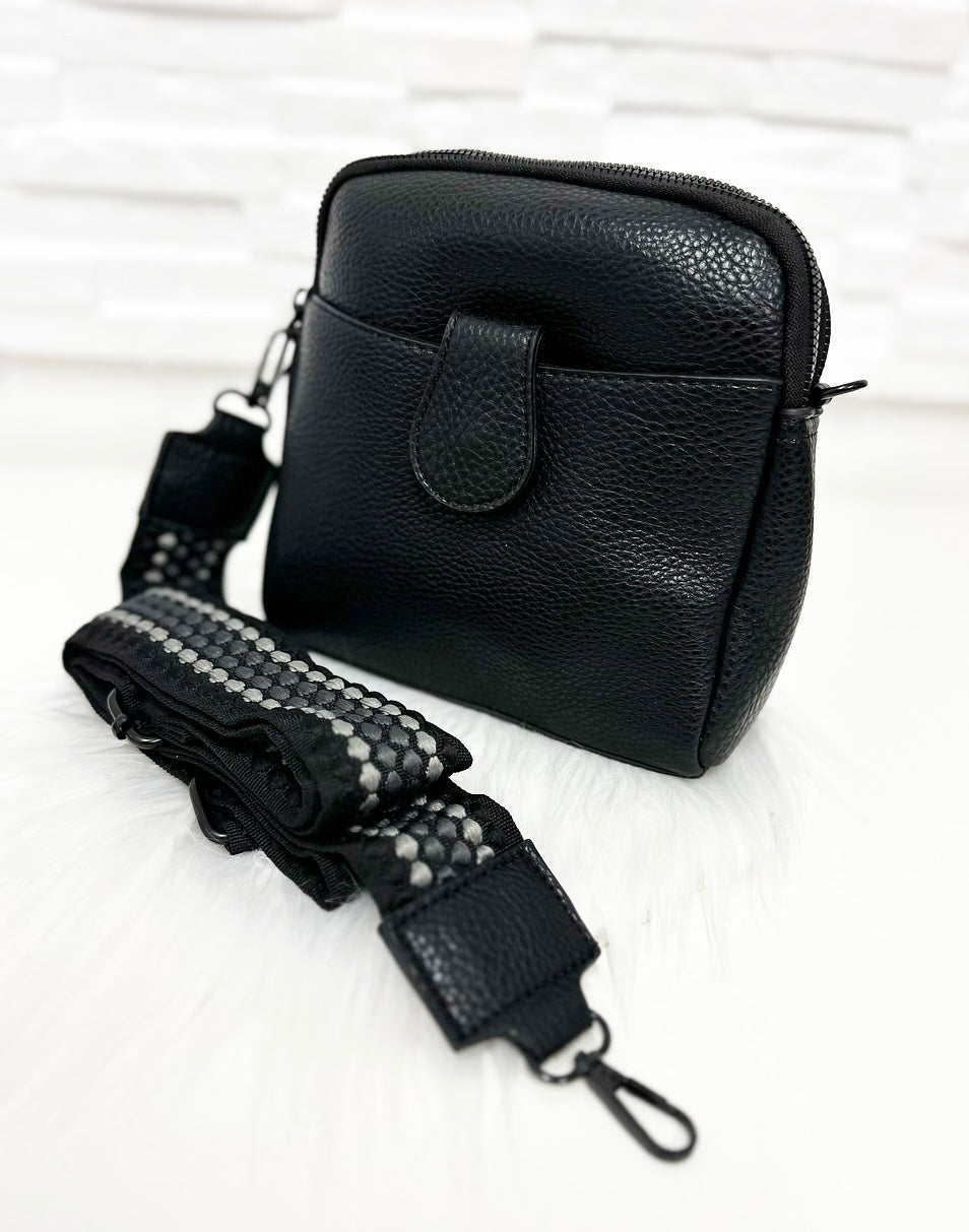 HANDTASCHE EDEL STYLE/SCHWARZ