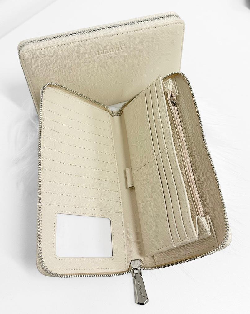 ORIGINAL LUBALIBA® Portmonee/Creme