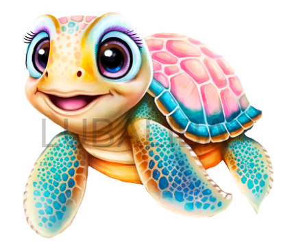 Motiv "RAINBOW SCHILDKRÖTE" ArtNr.: CB