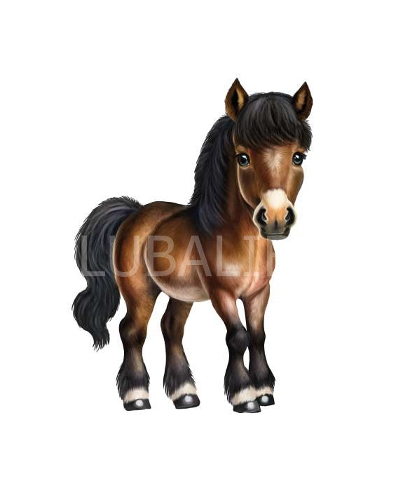 Motiv "PFERD BRAUN" ArtNr.: CH
