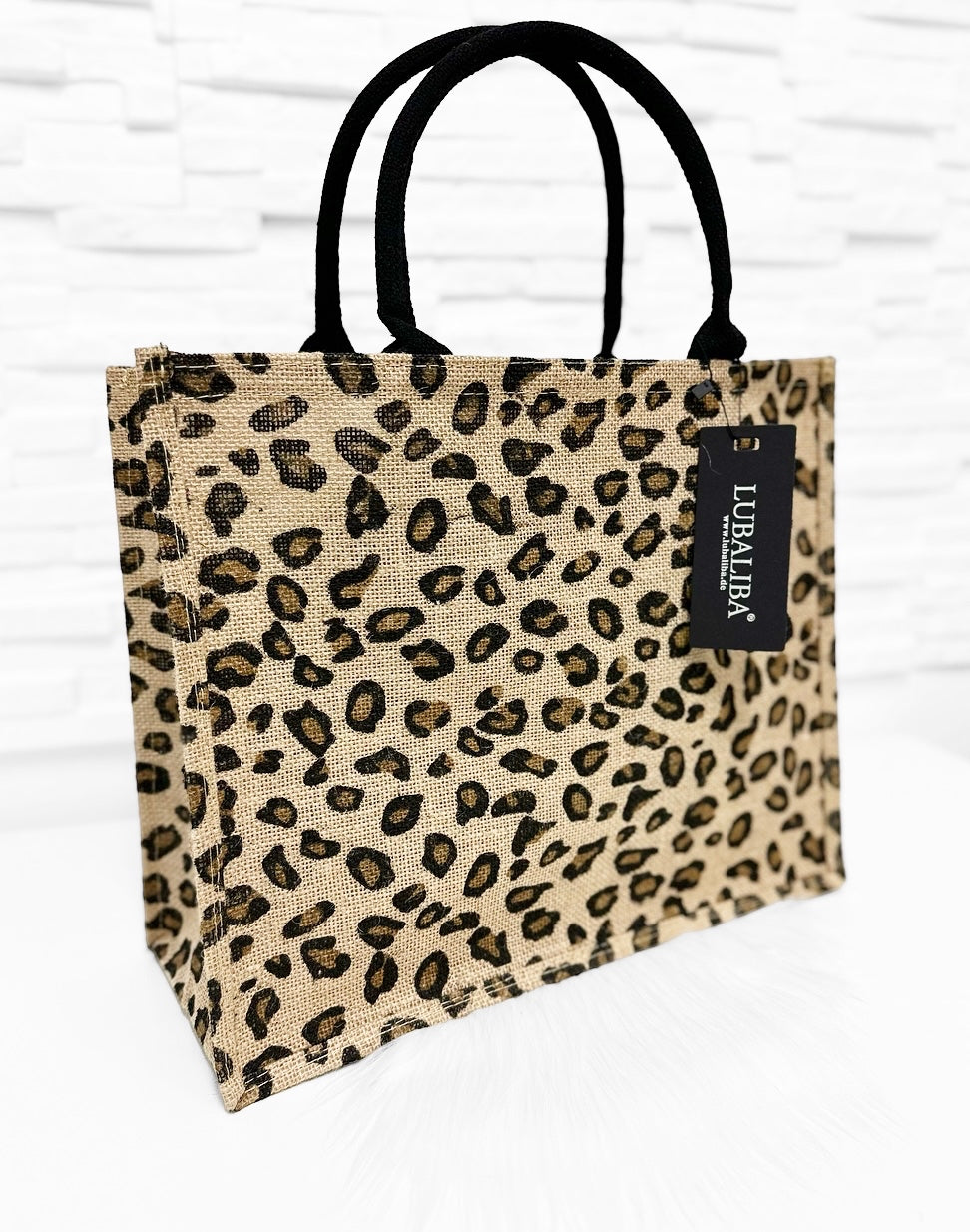 JUTE SHOPPER "LEO STYLE" LOOK