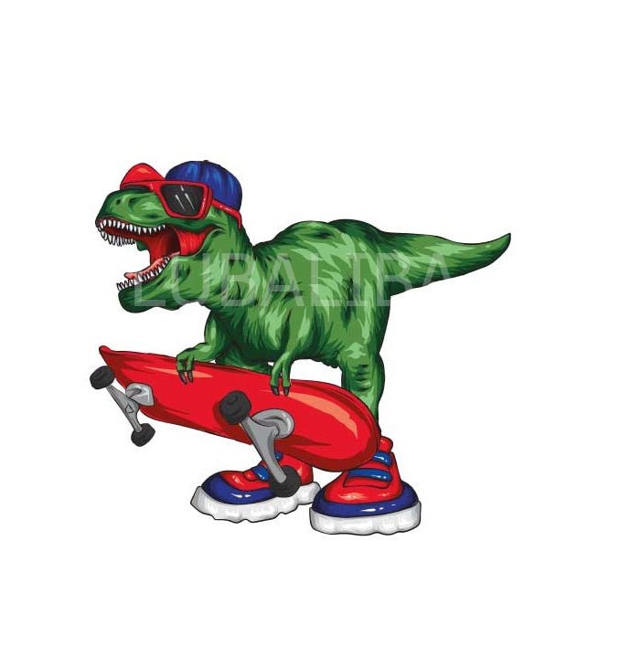 Motiv "SKATER DINO" ArtNr.: GD