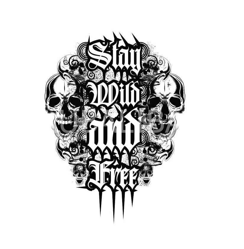 Motiv "TOTENKOPF BLACKSTYLE" ArtNr.: HL