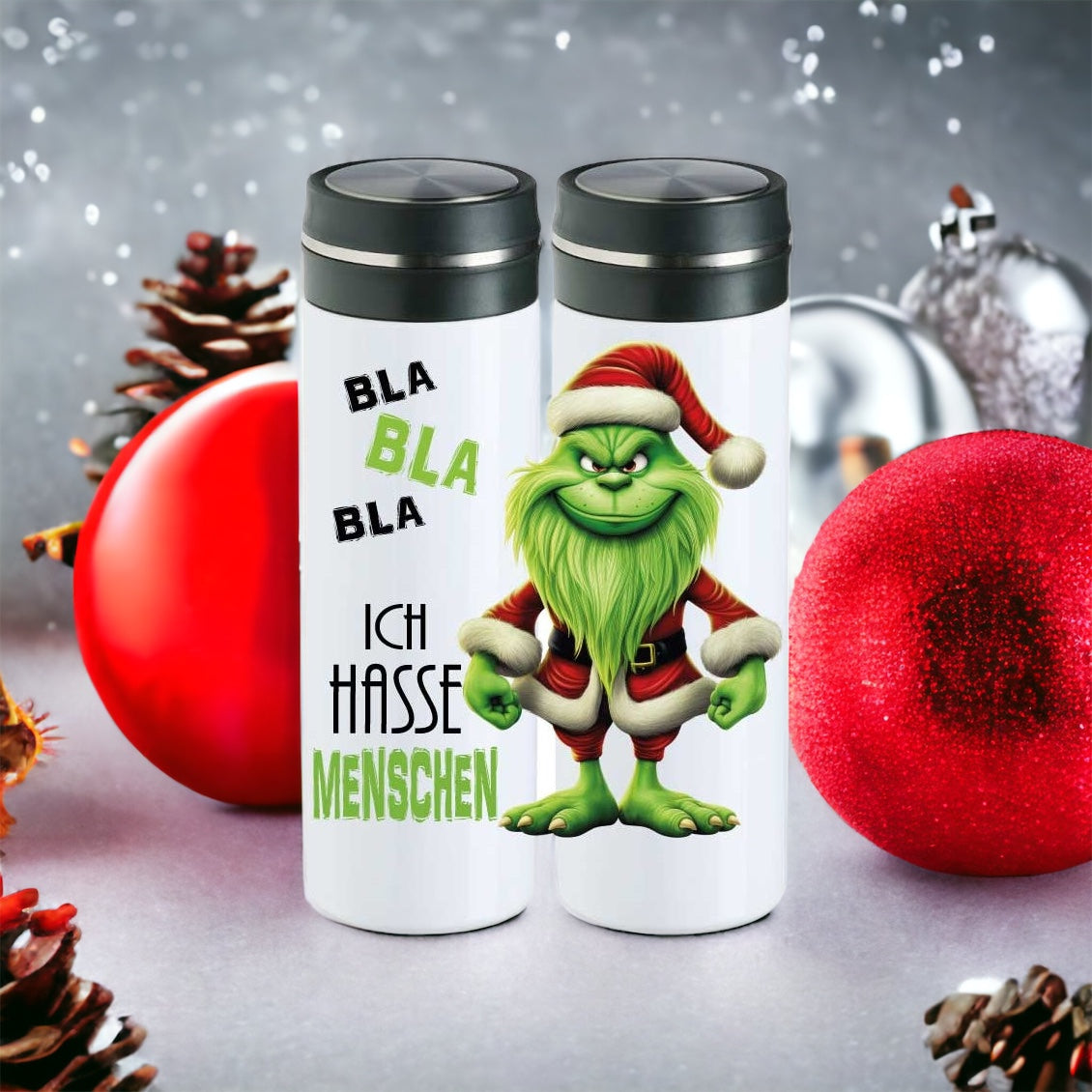 THERMOSKANNE/MR.GREEN ICH HASSE MENSCHEN
