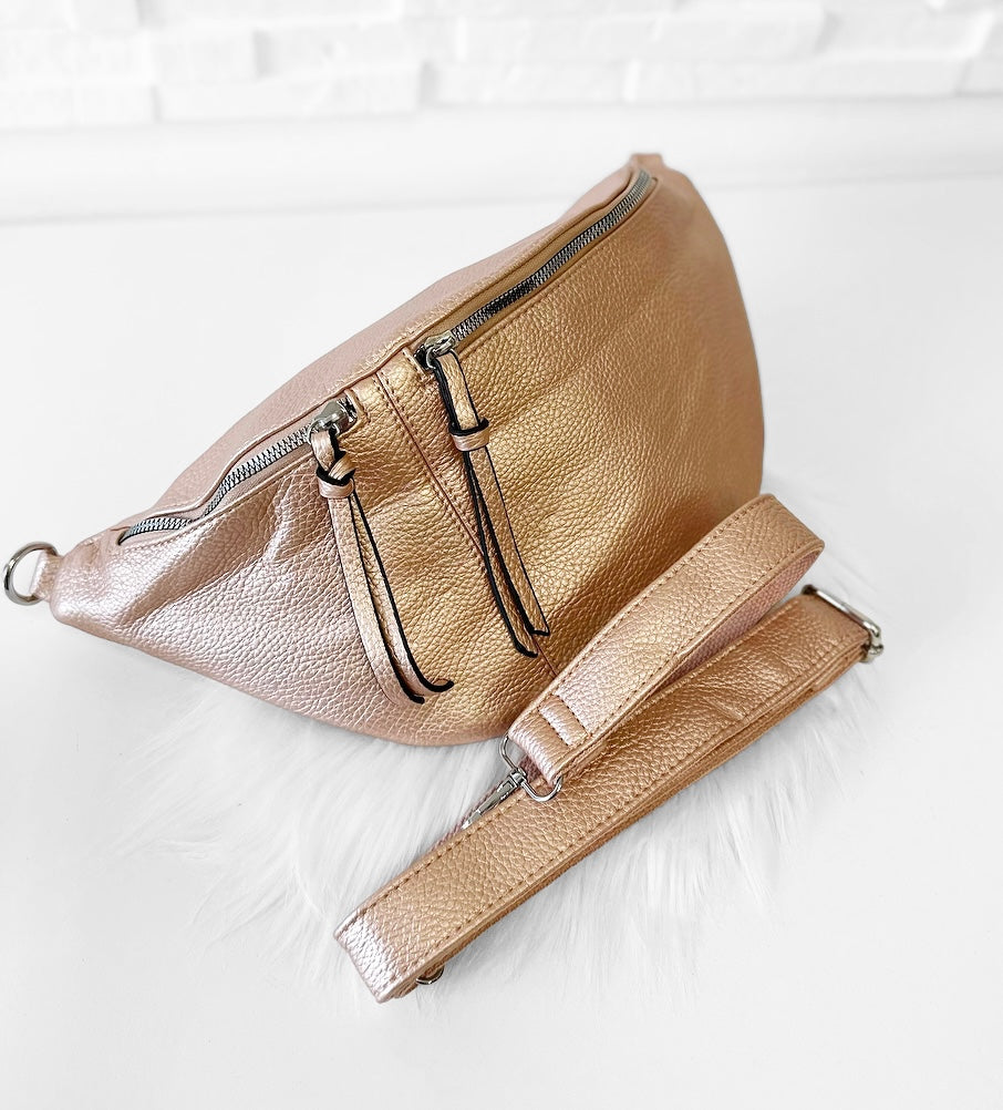 Stylische -XL- BODYBAG/ Roségold