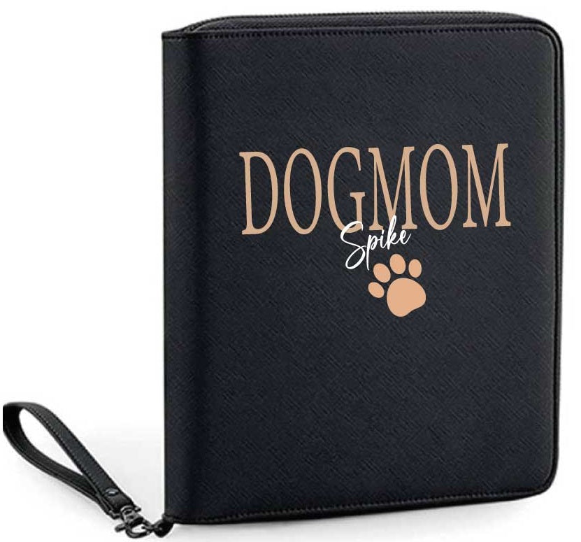 DOGMOM Organizer mit Wunschnamen-Farbwahl