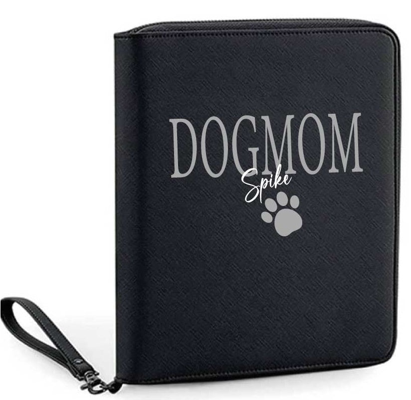 DOGMOM Organizer mit Wunschnamen-Farbwahl