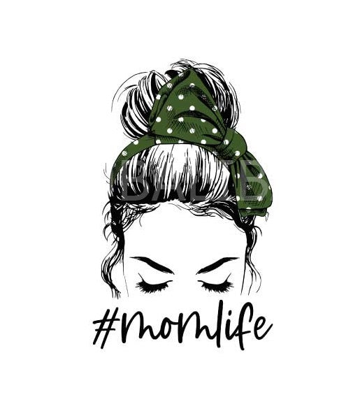 Motiv "MOMLIFE WIMPER GRÜN " ArtNr.: L