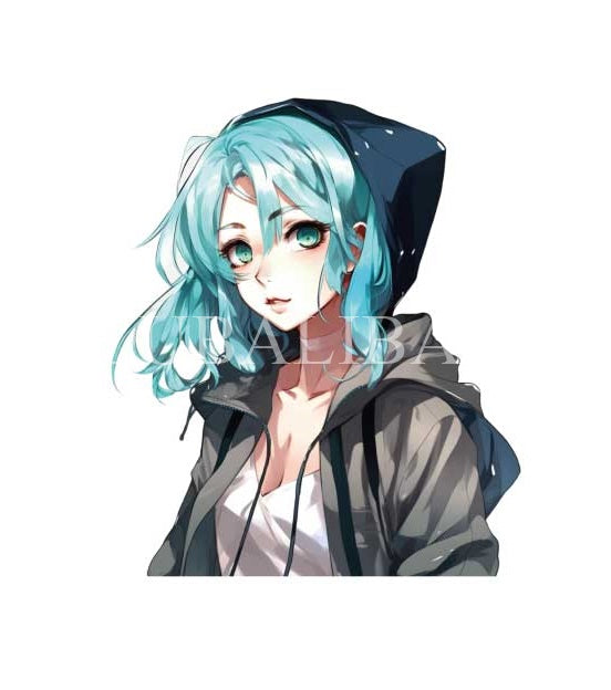 Motiv " ANIME GIRL BLUE" ArtNr.: MV