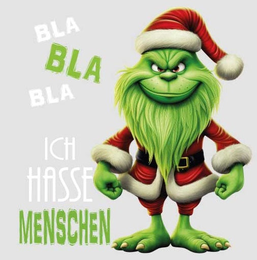 Motiv "MR.GREEN ICH HASSE MENSCHEN" ArtNr.: RH