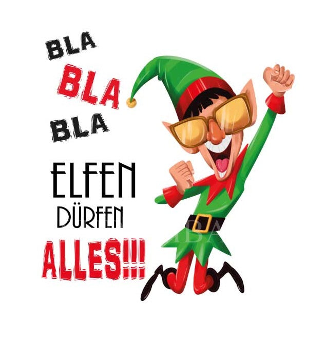 Motiv "WILLY ELFEN DÜRFEN ALLES" ArtNr.: RJ