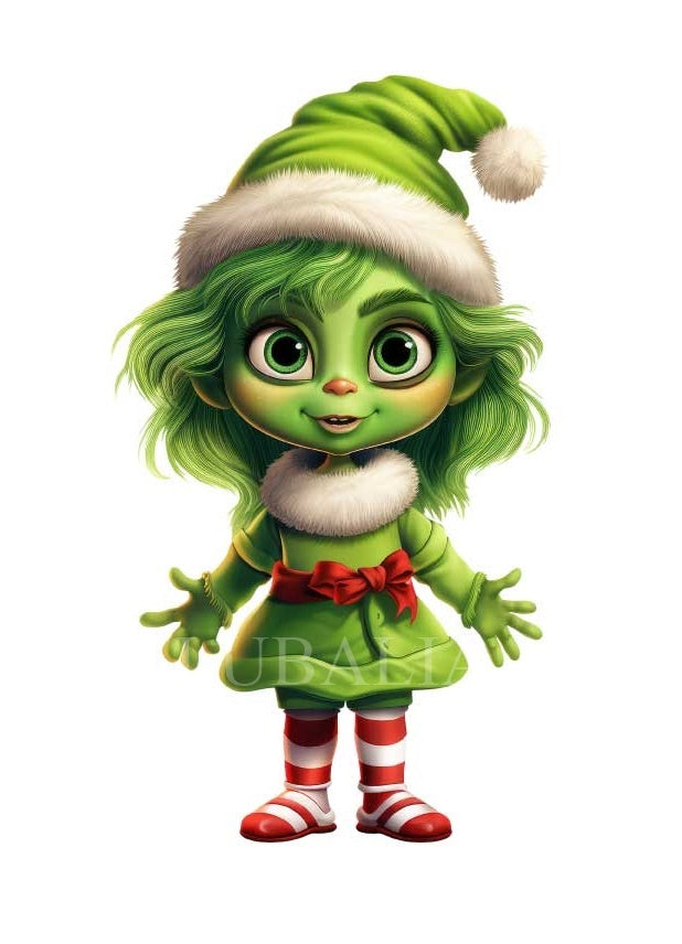 Motiv "GREEN GIRL SPIKY" ArtNr.: RR