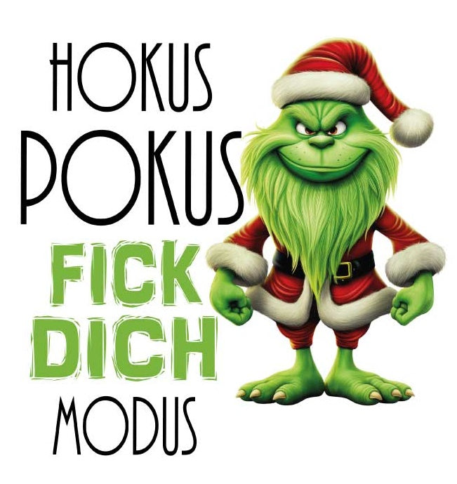 Motiv "MR.GREEN HOKUS POKUS ..... MODUS" ArtNr.: RY