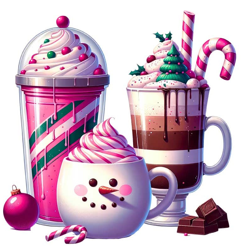 Motiv "CRAZY CHRISTMAS/PINK " ArtNr.: TJ
