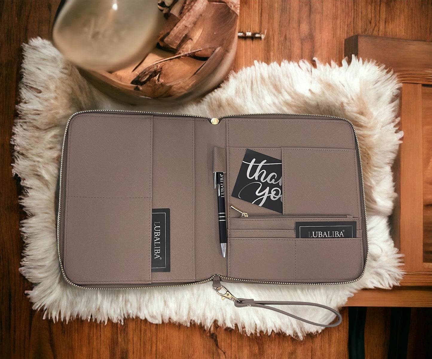 Organizer/Braun SCARLETT mit Wunschnamen