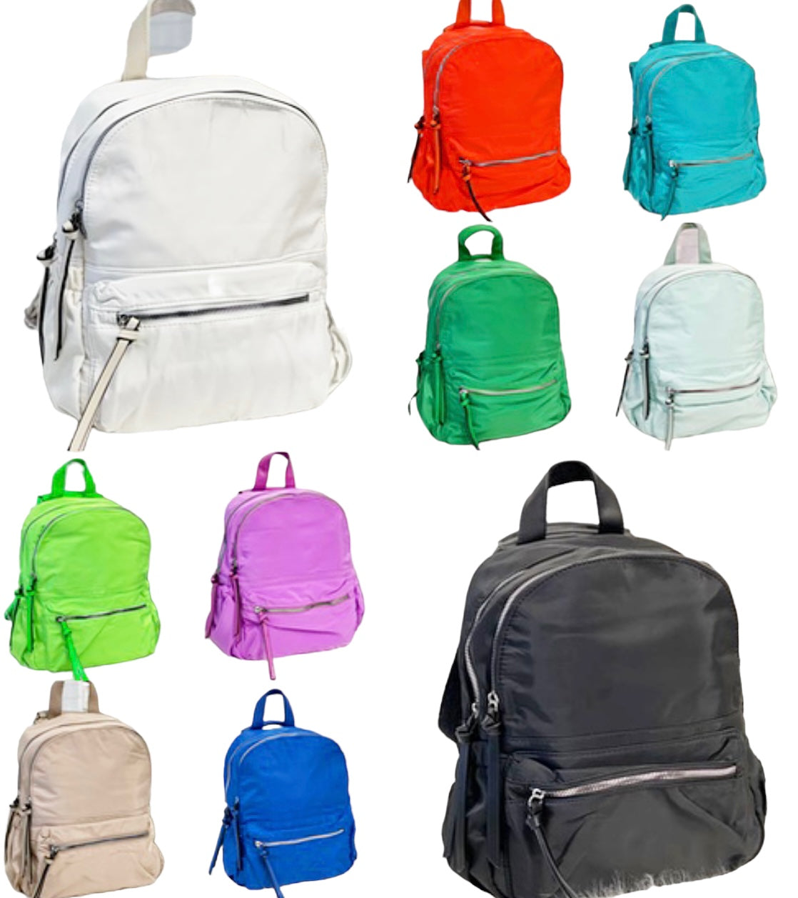CREATLIBA Stylischer Rucksack mit Wunschnamen / Motiv