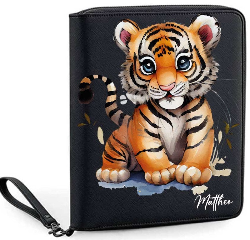 Organizer/ TIGER mit Wunschnamen-Farbwahl