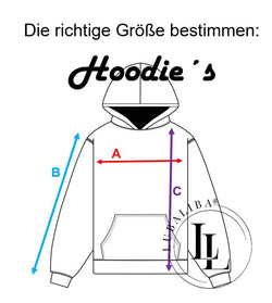 Welche Größe sollte ich bei Hoodies wählen?!