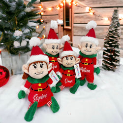 Weihnachtself Dekoelf personalisierbar