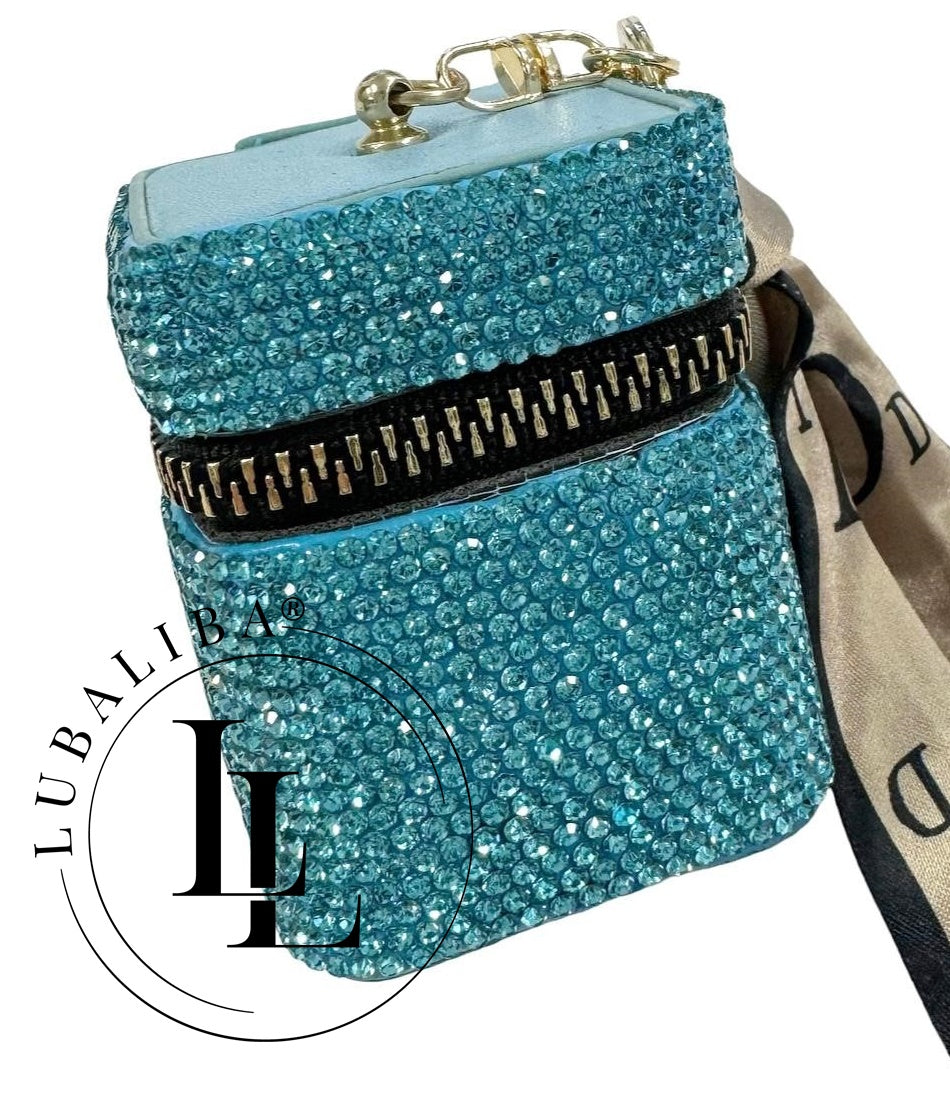 Luxurie Crystal Sparkle Glitzer Schlüsselanhänger - FARBWAHL