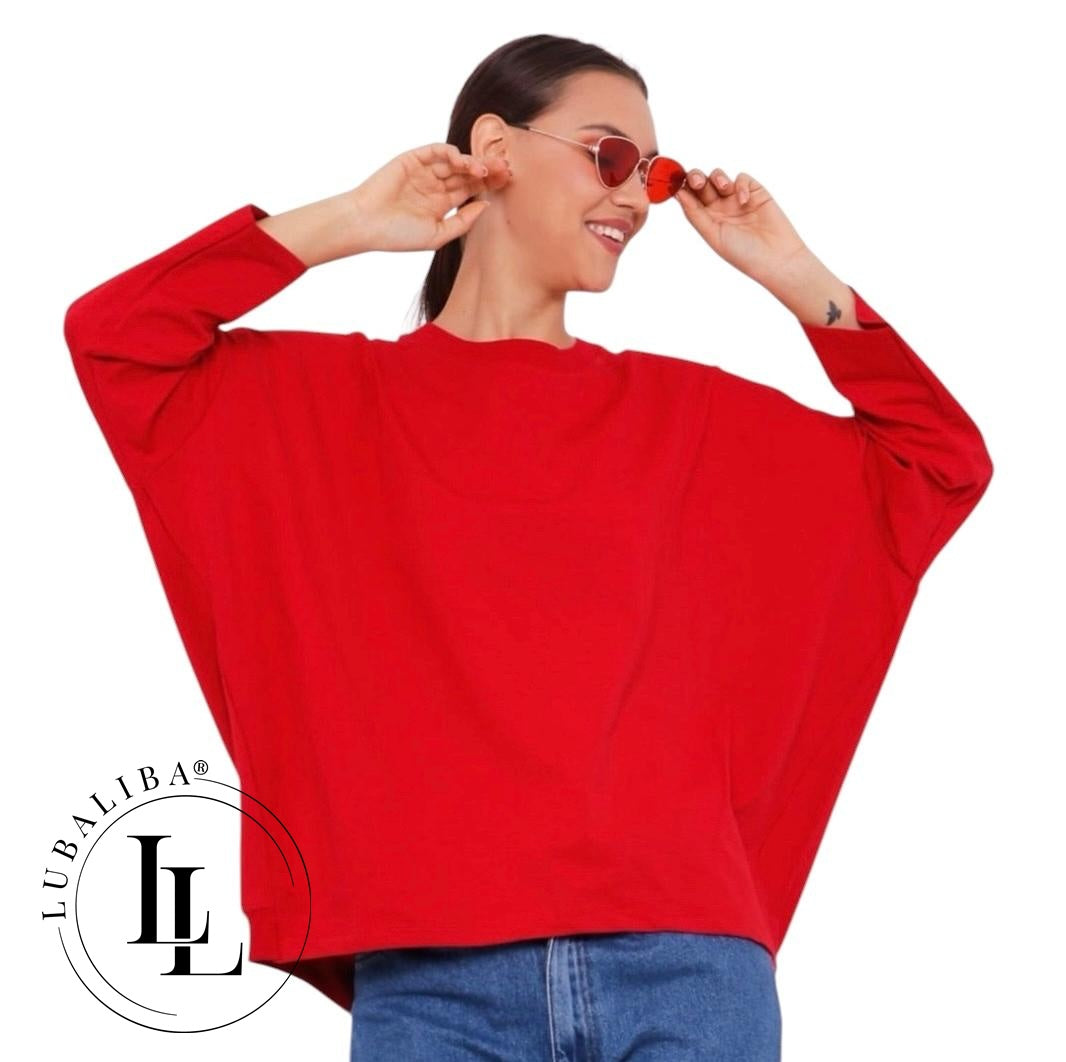 Oversize -Pullover Flow Kollektion -farbwahl