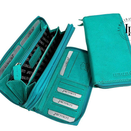 Portefeuille LUBALIBA® CUIR VÉRITABLE DÉCEMBRE - couleur au choix