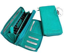 Portefeuille LUBALIBA® CUIR VÉRITABLE DÉCEMBRE - couleur au choix