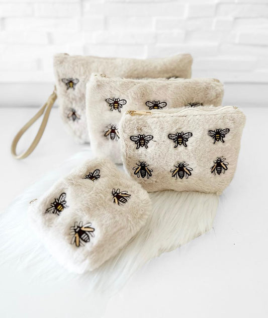 Edel Beauty/Kosmetiktasche BIENE-BEIGE
