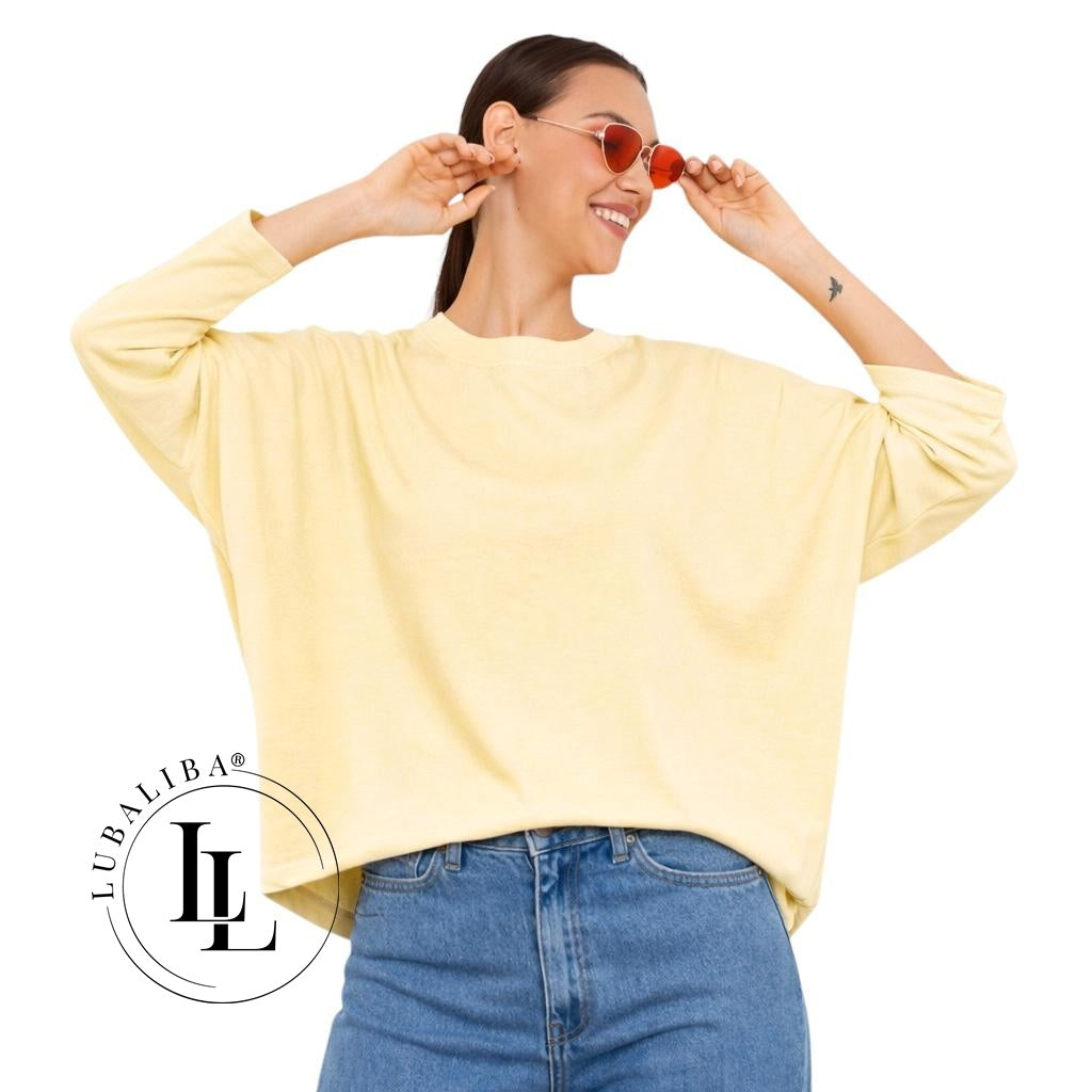 Oversize -Pullover Flow Kollektion -farbwahl