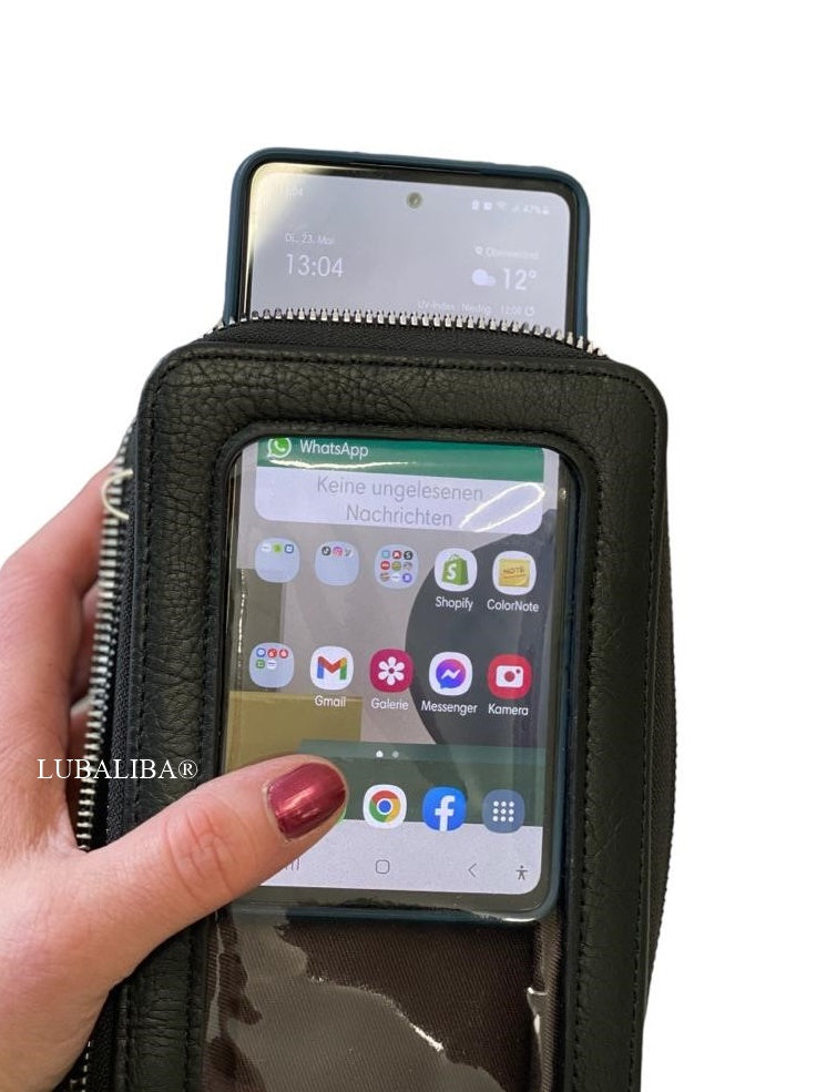 Touchscreen Portemonnaie Handytasche 3 in 1 - in 10 Farben