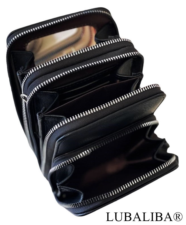 Touchscreen Portemonnaie Handytasche 3 in 1 - in 10 Farben