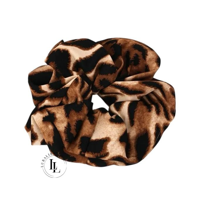 XXL Scrunchie – Leoparden Style