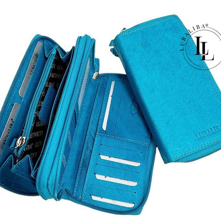 Portefeuille LUBALIBA® CUIR VÉRITABLE DÉCEMBRE - couleur au choix