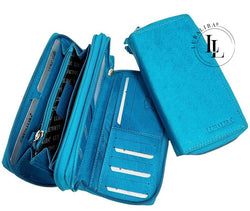 Portefeuille LUBALIBA® CUIR VÉRITABLE DÉCEMBRE - couleur au choix