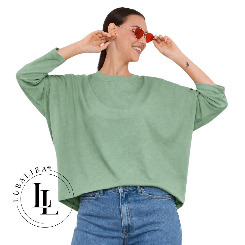 Oversize -Pullover Flow Kollektion -farbwahl