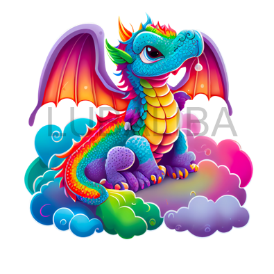 Motiv "RAINBOW DRAGON" ArtNr.: CE
