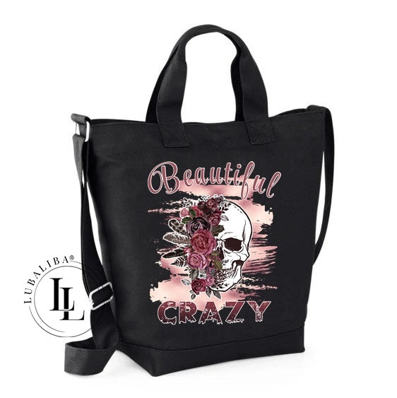 Shopper Tasche Umhänge und Tragetasche " Day LubaBag " Black