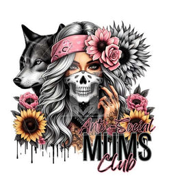 Motiv " MUMS CLUB  " ArtNr.: DEH