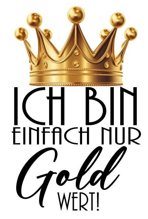 Motiv " Gold Wert " ArtNr.: DGW