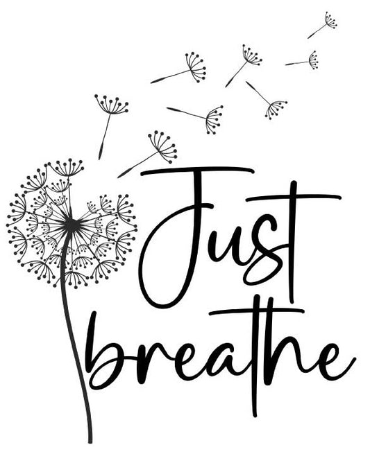 Motiv " Just breathe " ArtNr.: DJB