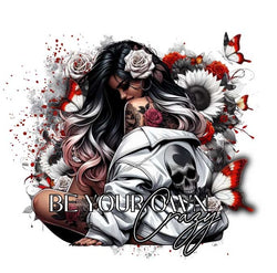 Motiv " BE YOUR OWN CREZY  " ArtNr.: DMJ