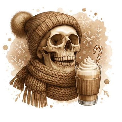 Motiv Motiv " Winter Skull Pink " ArtNr.: DOJ