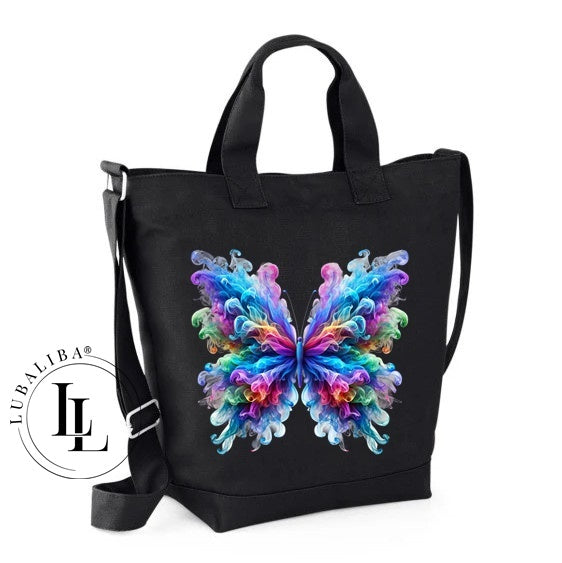 Shopper Tasche Umhänge und Tragetasche " Day LubaBag " Black