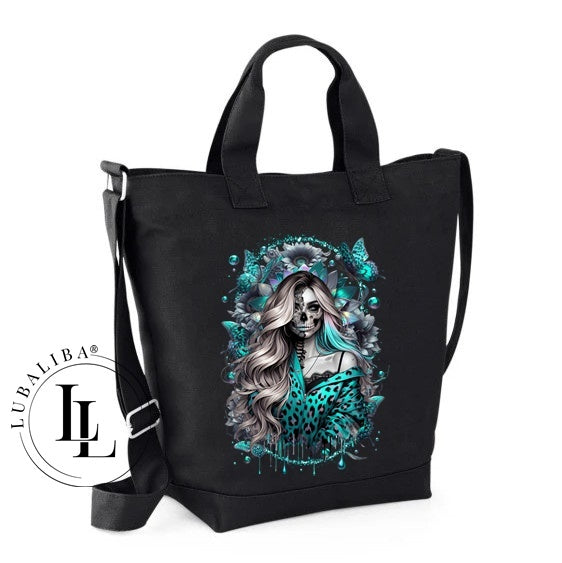 Shopper Tasche Umhänge und Tragetasche " Day LubaBag " Black