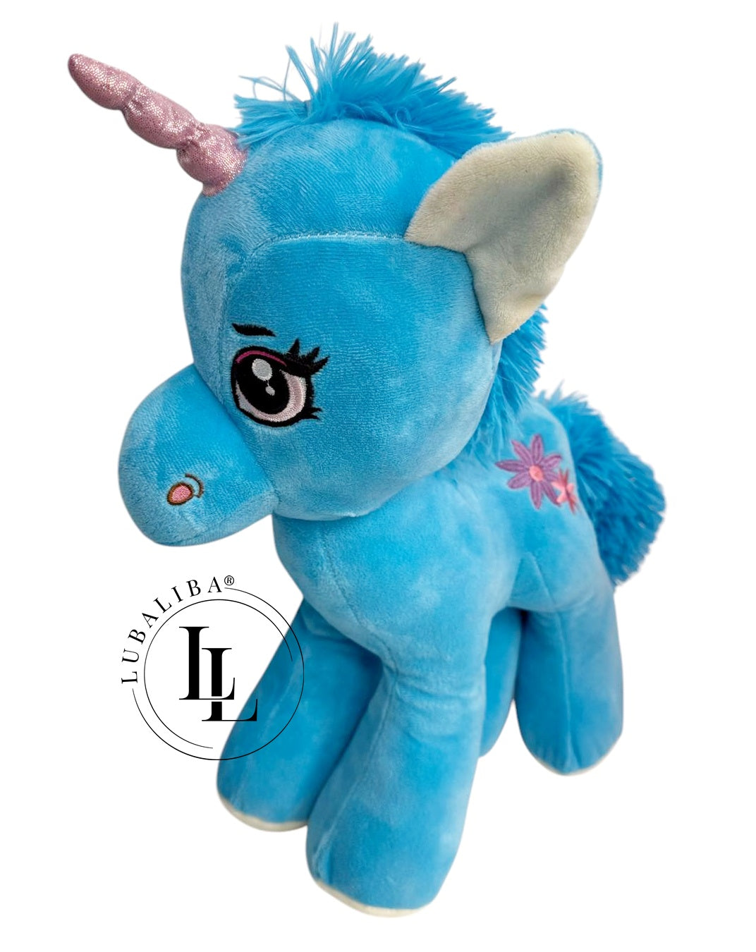 Plüsch Einhorn mit Wunschnamen - farbwahl